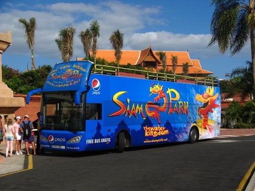 Excursión Siam Park Bus desde el norte